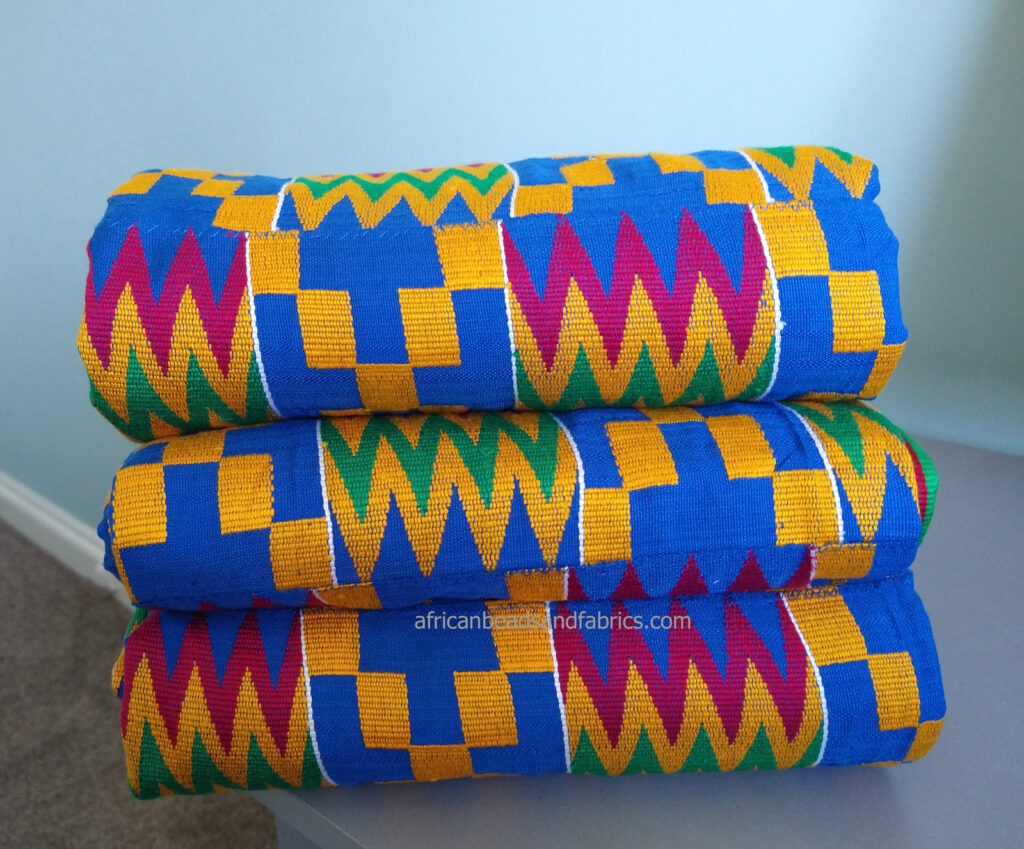 Kente Fabric Ghana Cloth – African Beads & Fabrics